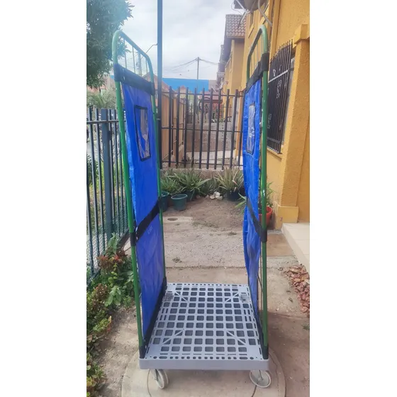 Carro De Carga 300 Kg Casi Nuevoplataforma  Acero Inoxidable