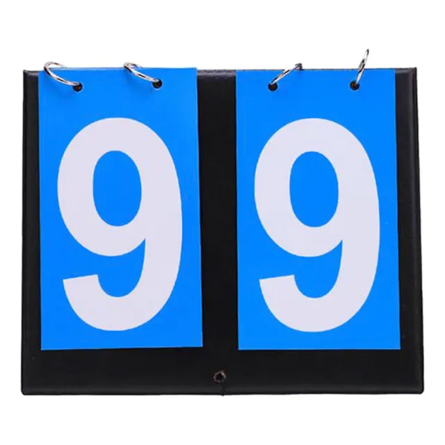 Hwa Marcador De Mesa Multiusos, Marcador Deportivo Azul
