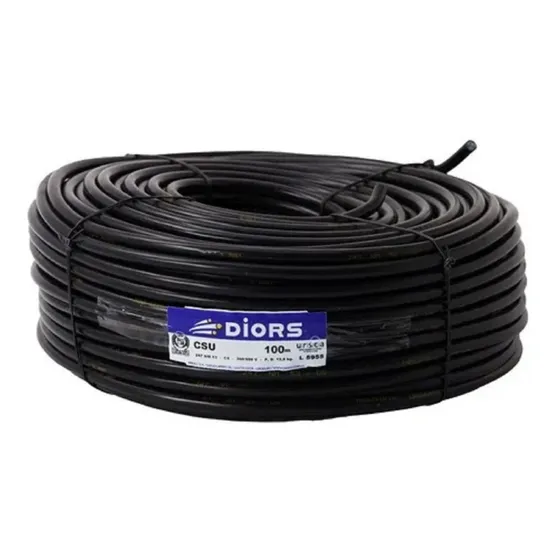 Cable Bajo Goma 2x1 Rollo 100 Metros - Tyt