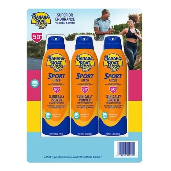 Paquete De 3 Spf Banana Boat Sport Ult - g a $64427