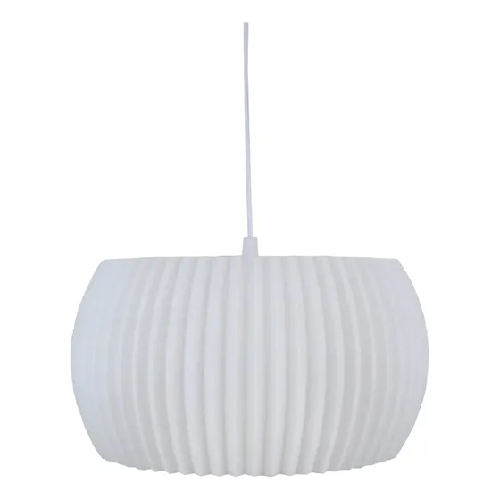 Lampara Colgante Techo 30cm Impresion 3d Led Foco E27 Calido Blanco