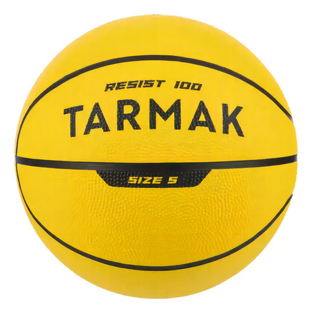 Bola De Basquete Tarmak R100 Nº 5 Color Amarelo Para Basquete Bola De Basquete Tarmak R100 Nº 5 Color Amarelo Para Basquete