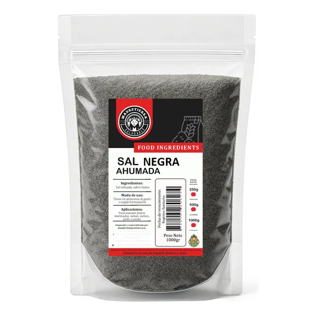Sal Negra Ahumada X 500gr