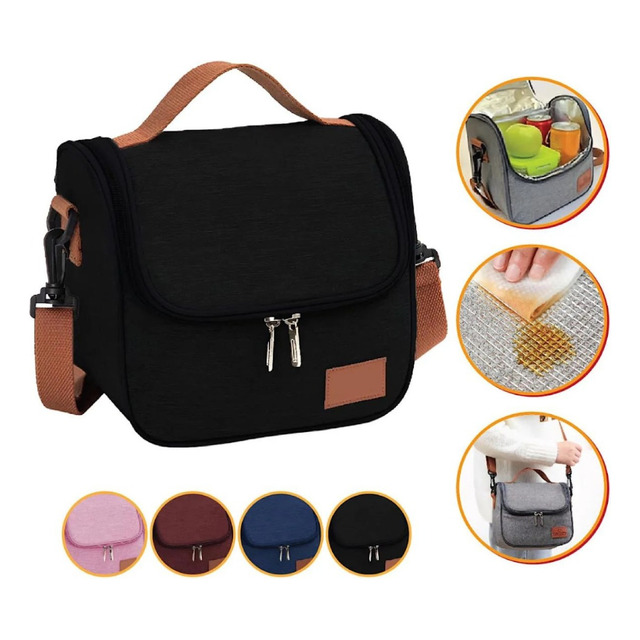 Bolsa Térmica Lancheira Marmita Trabalho Escola Passeios Bolsa Térmica Lancheira Marmita Trabalho Escola Passeios