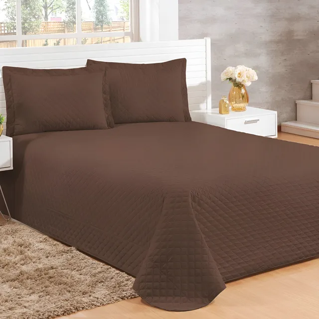 Kit Cobre Leito Veneza Casal Padrão Cama Box Varias Cores