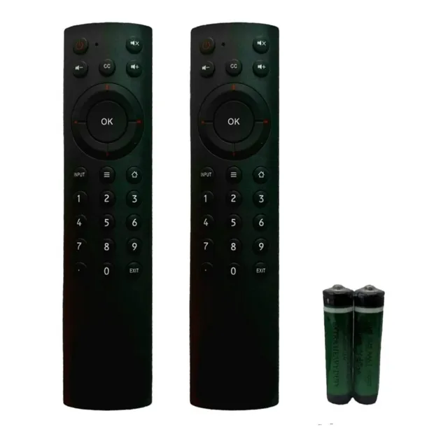 Paquete 2 Controles Para Polaroid Smartv 4k + Pilas 