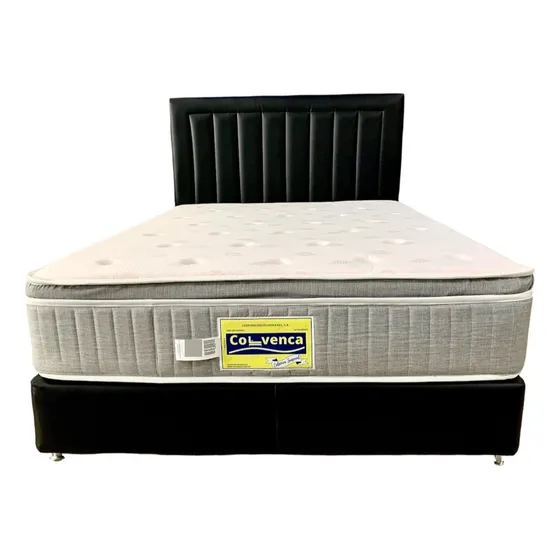 Colchon Colvenca Deluxe Pillow Ortopedico Matrimonial