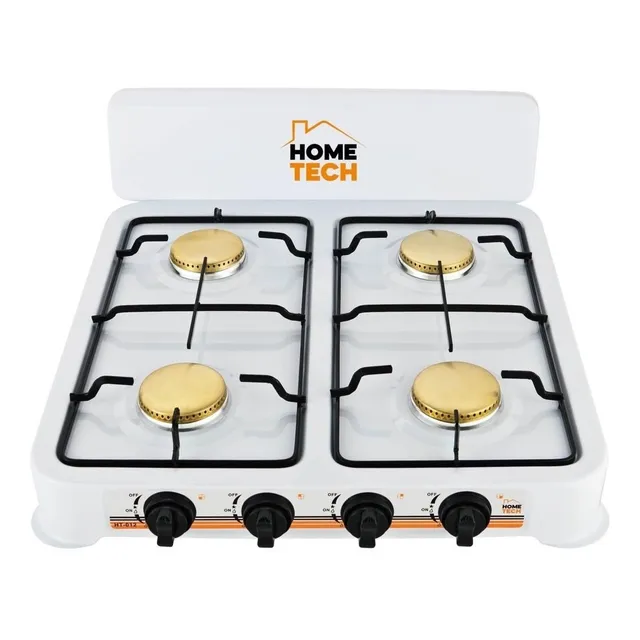 Cocina De 4 Hornillas Con Copete A Gas 