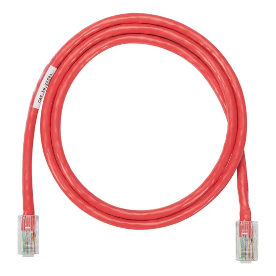Patchcord Utp Categoria 5e Rojo 24 Awg  3ft/0,9m