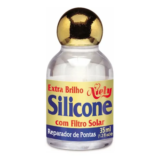 Reparador De Pontas Silicone Niely Gold Extra Brilho 35ml