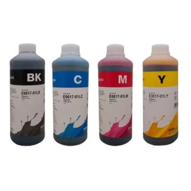 Kit 4 L Tinta Inktec E0017 Compatible Con Epson L110 L3100 