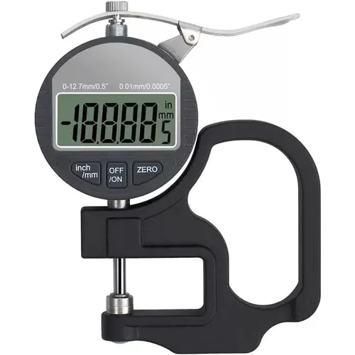 Micrómetro Digital De 12,7 Mm - 0,01 Mm Pantalla Lcd