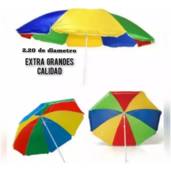 Sombrilla Playera Toldo O Paragua Grande.