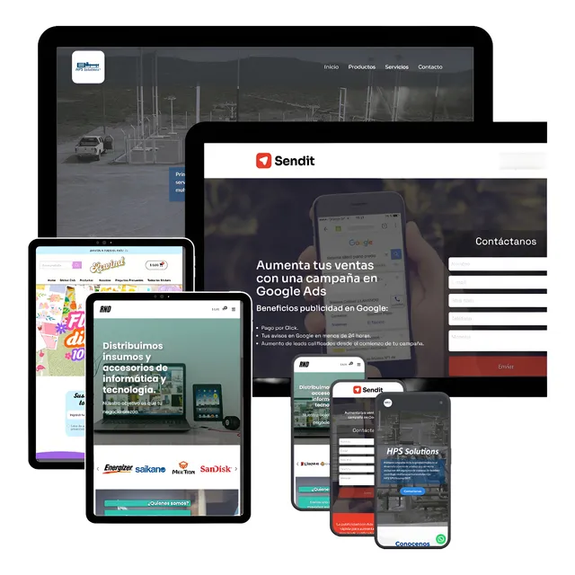 Landing Page Profesional Diseño Y Desarrollo Página Web 