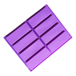 Molde De Jabón Rectangular Morado, Molde De Jabón Hecho A Ma Molde De Jabón Rectangular Morado, Molde De Jabón Hecho A Ma