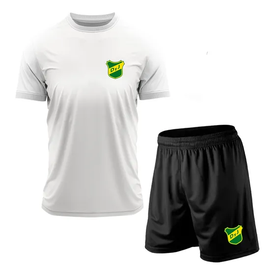 Conjunto Camiseta Y Short Deportivo De Futbol Argentino 10