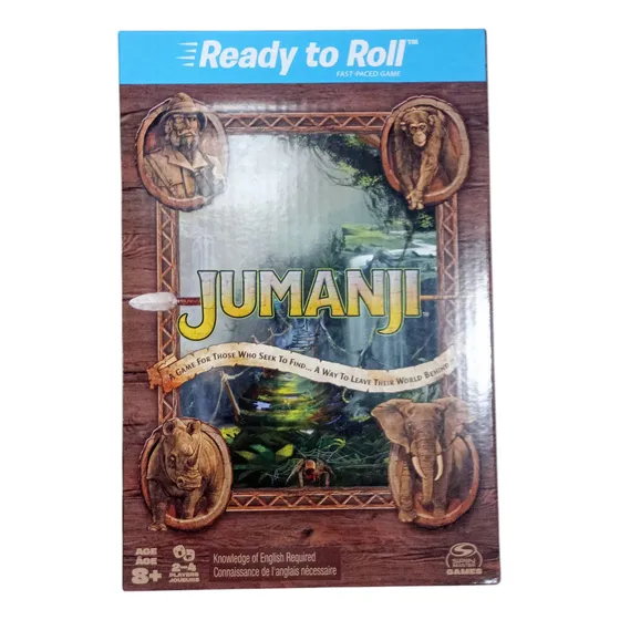 Juego De Mesa Portátil Jumanji¡para Viajes Llenos De Acción!