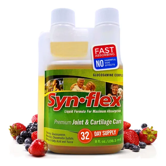 Suplemento Synflex Liquid Glucosamine Original 1250 Mg 32 Oz