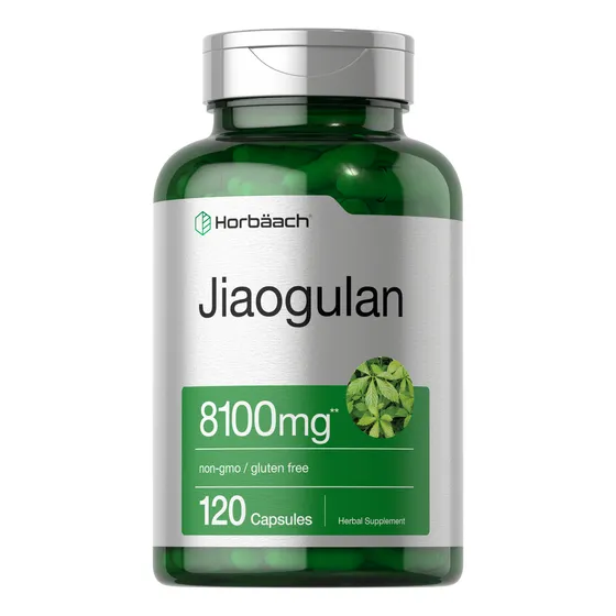 Jiaogulan Adaptogeno 8100mg 120 Capsulas Horbaach