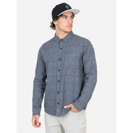 Camisa Fuego Azul Hombre Maui And Sons