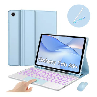 Funda Teclado Táctil Mouse+lápiz Para Galaxy Tab A9 Plus 11ñ Funda Teclado Táctil Mouse+lápiz Para Galaxy Tab A9 Plus 11ñ