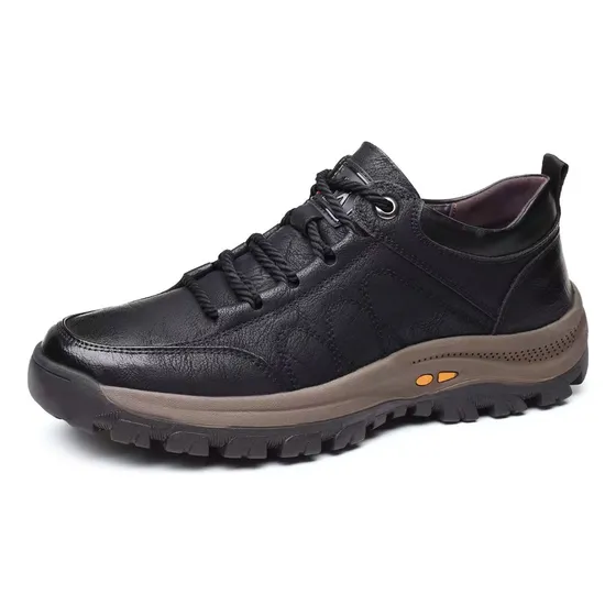 Botas De Senderismo De Cuero De Alta Calidad Para Hombres