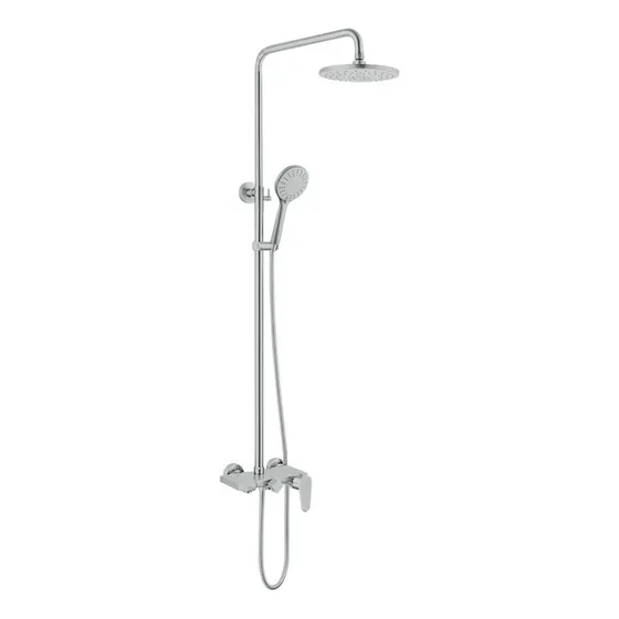 Barral De Ducha Exterior Celtic Satinado Acero Inox 304
