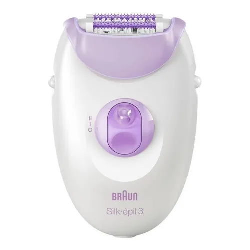 Depiladora Braun Silk-épil 3 Soft Perfection 3170 + Extra Color Blanco