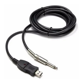 Cabo P10 Guitarra Para Usb Guitar Link Plug And Play 3mts Cabo P10 Guitarra Para Usb Guitar Link Plug And Play 3mts