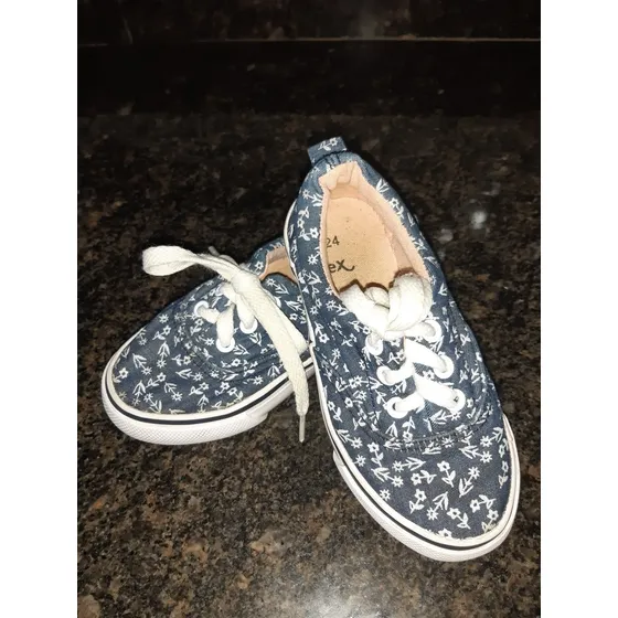 Zapatos Tipo Vans Para Niña Talla 24
