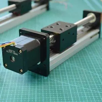 Riele Lineal 23 Paso 400 Mm Guia