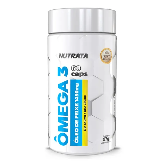 Ômega 3 Odorless 1000mg - 60 Cápsulas - Nutrata
