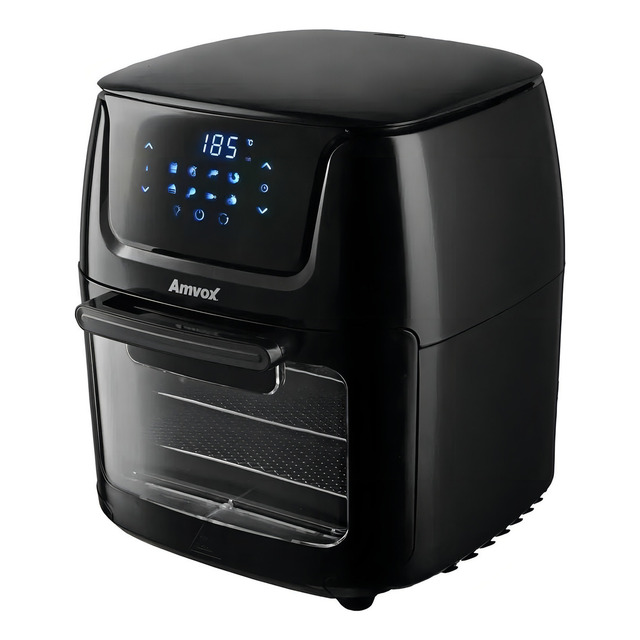 Amvox Air Fryer Lar Arf1222 Cor Preto Amvox Air Fryer Lar Arf1222 Cor Preto