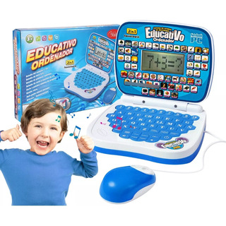 Computadora Laptop De Juguete Aprendizaje Bilingüe Para Niño Computadora Laptop De Juguete Aprendizaje Bilingüe Para Niño