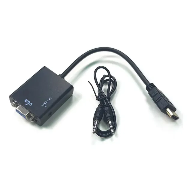 Convertidor Hdmi A Vga Alta Calidad Adaptador Audio