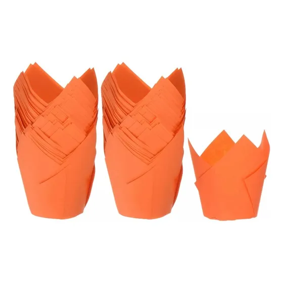 100 Tulipas / Capacillo De Papel Muffin, Magdalenas, Cupcake