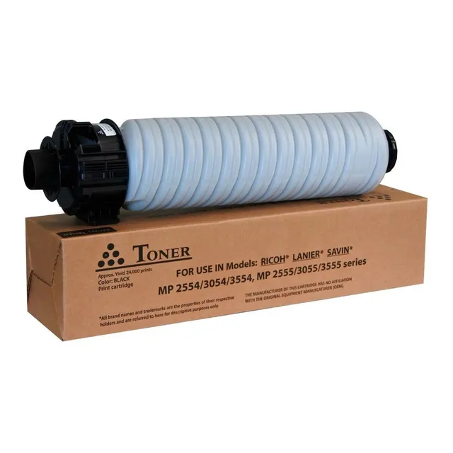 Toner Ricoh Compatible Mp 3554/3054/2554/2555/3055/3555 Tinta Negro