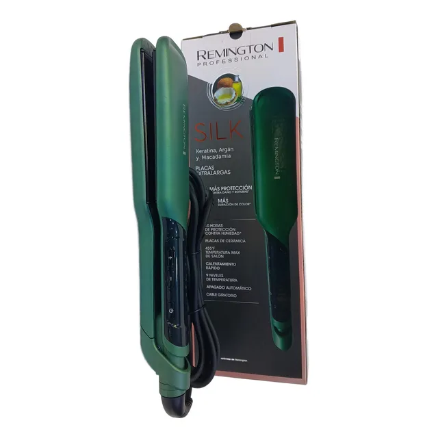 Plancha Remington De Cabello 455 Of Silk Ceramica Gruesa