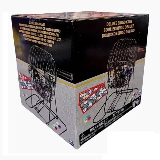 Juego De Mesa Bingo Metal Spin Master Nuevo 