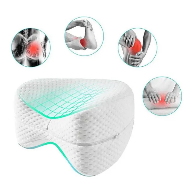 Almohada Ortopédica Viscoelástica Memory Rodillas Y Piernas