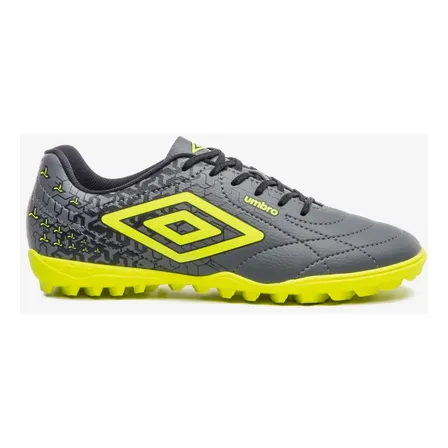 Chuteira Society Masculina Class Neo Umbro Grafite/preto/limao 41 Br