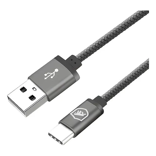 Cabo Symetric - Cinza - Tipo C / Usb-a - 1,5m
