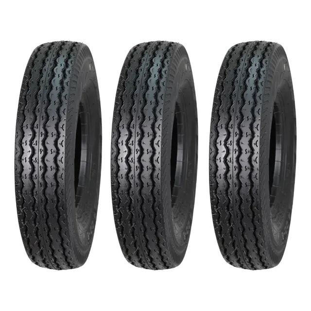 Juego De 3 Llantas 4.00-8 Promoto Motocarro 6 Capas