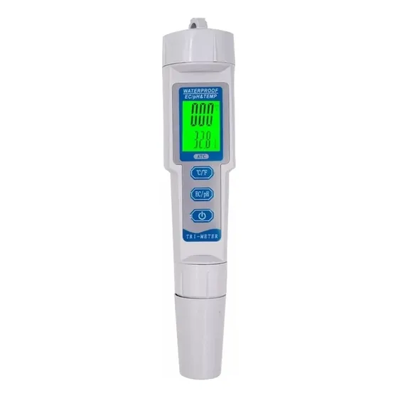 Medidor De Ph Continuidad Ec Temperatura Phmetro Portatil