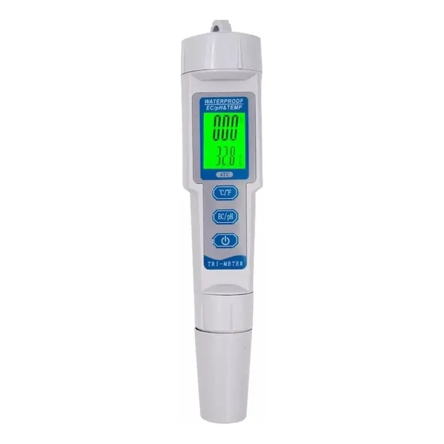 Medidor De Ph Continuidad Ec Temperatura Phmetro Portatil