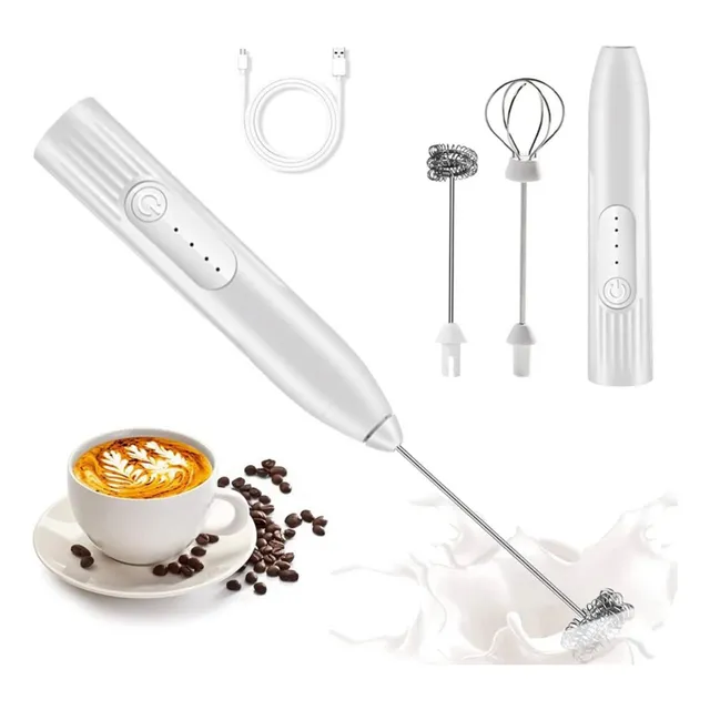 Batidor Eléctrico Usb Espumadora Café Leche Inalámbrico