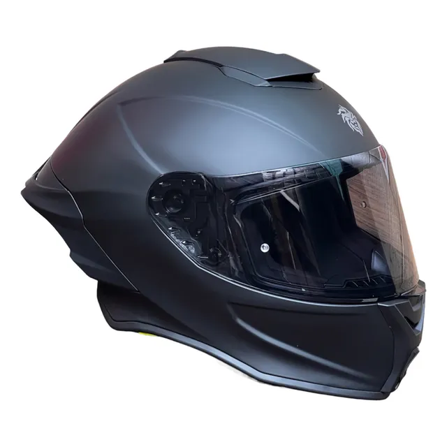 Casco Para Moto Integral Kov Buster Sport Negro Mate Talle L