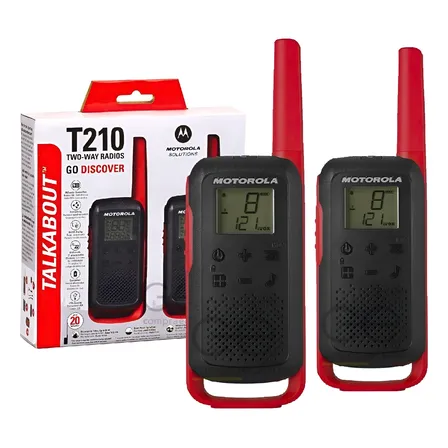 Radio Motorola Walkie-talkies Talkabout T210