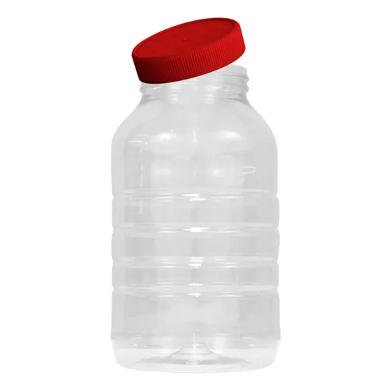 Envase Frasco Pet Bocón 992cc Con Tapa Plástica