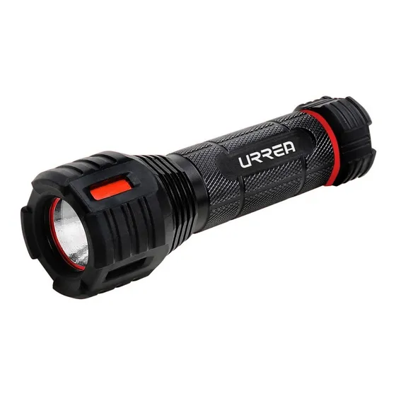 Linterna Luz Led 200lm A Prueba De Agua/impactos Urrea® Linterna Negro Luz Blanco